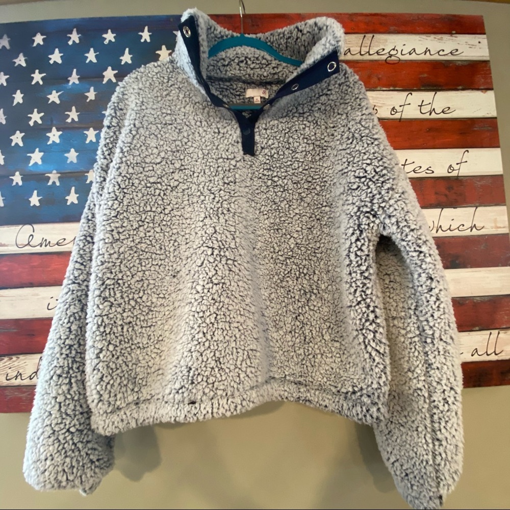 Fuzzy sweater